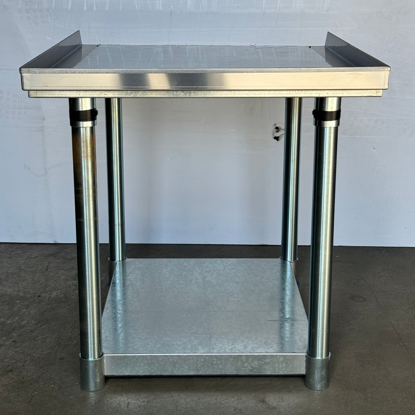 BK RESOURCES 430 Stainless Steel Table EETS-2430 30”Lx25”Hx24”W Silver