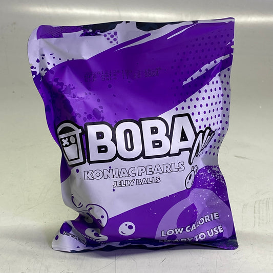 BOBA NUTRITION Konjac Pearls Jelly Balls 10.5 oz BB 11/25