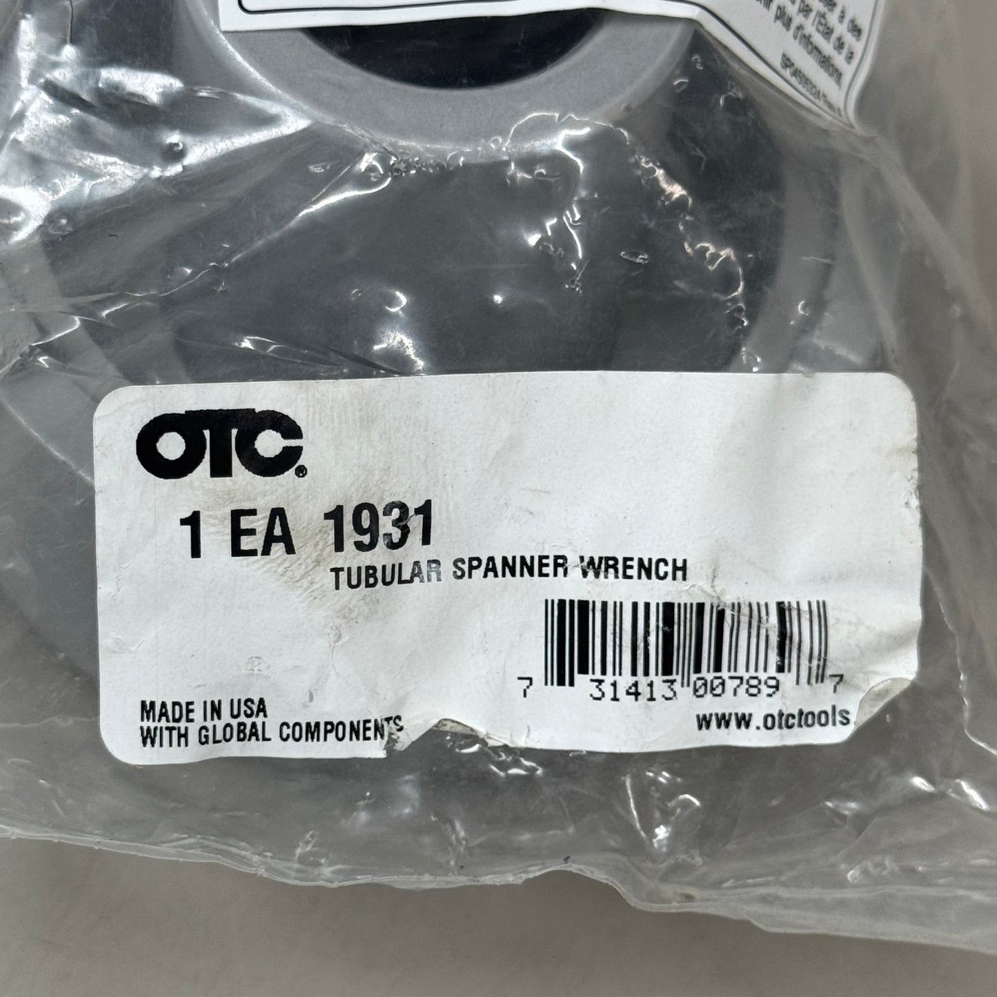 OTC Tubular Spanner Wrench For Servicing 15,000 Axles Socket O.D. Is 3-5/8". 1931