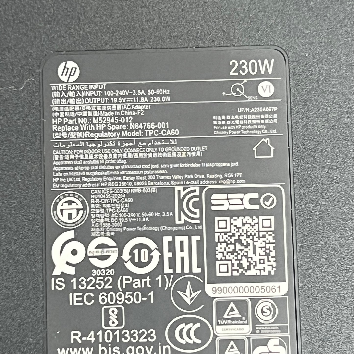 HP Thunderbolt4 Ultra Host Interface Quick Transmission 180W G6 Dock 9X481UT#ABA