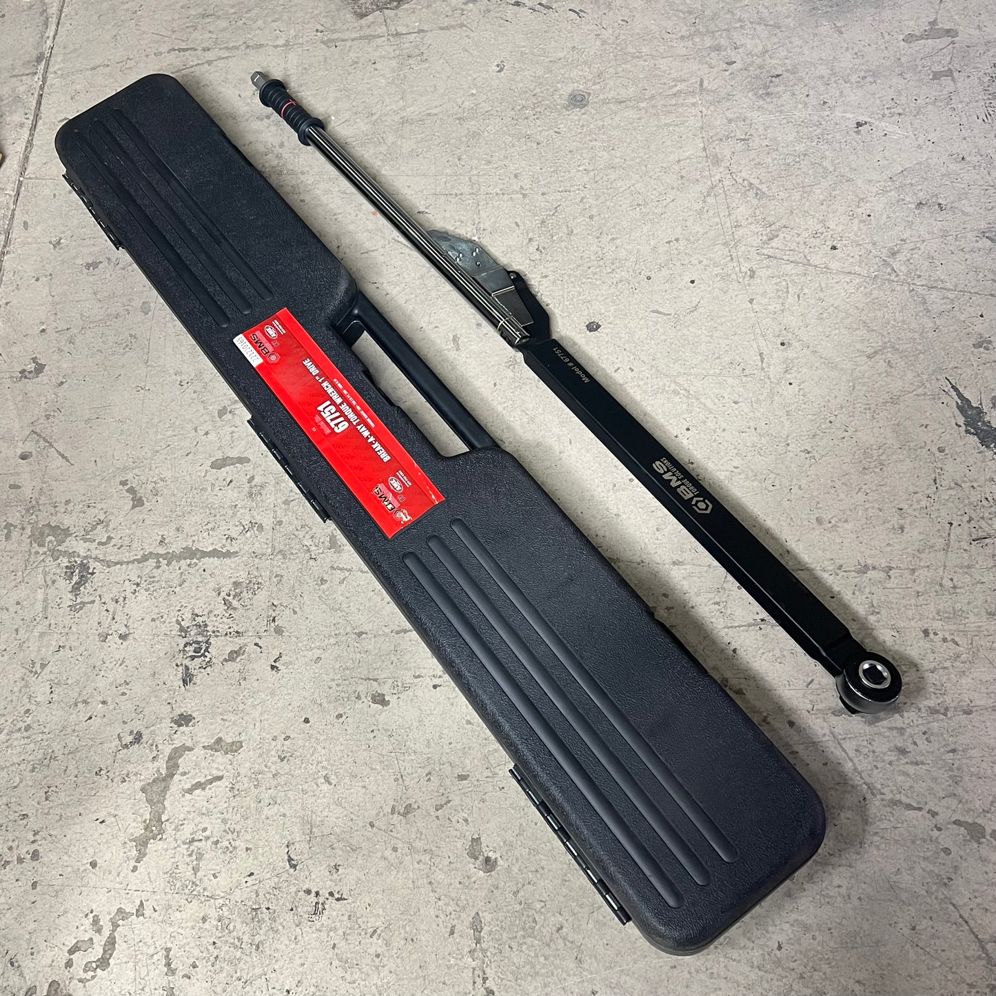 AME Robust Construction Break-a-way Torque Wrench 1" Drive 200-750' Lb 67751