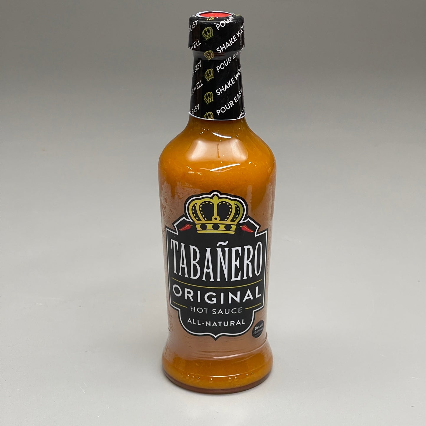 TABANERO ORIGINAL Hot Sauce 8 oz (6 PACK) Best by 6/25