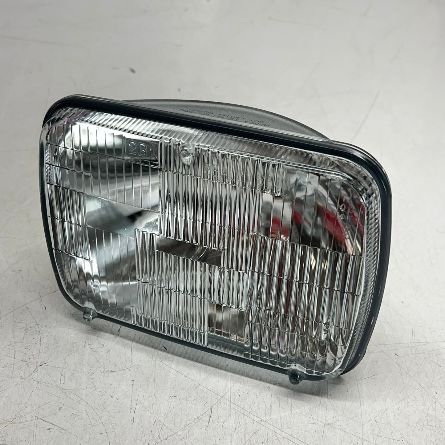 ZA@ SERVICE CHAMP (2 PACK) Wagner Sealed Rectangular Halogen Beam (hi/low) Clear H6054