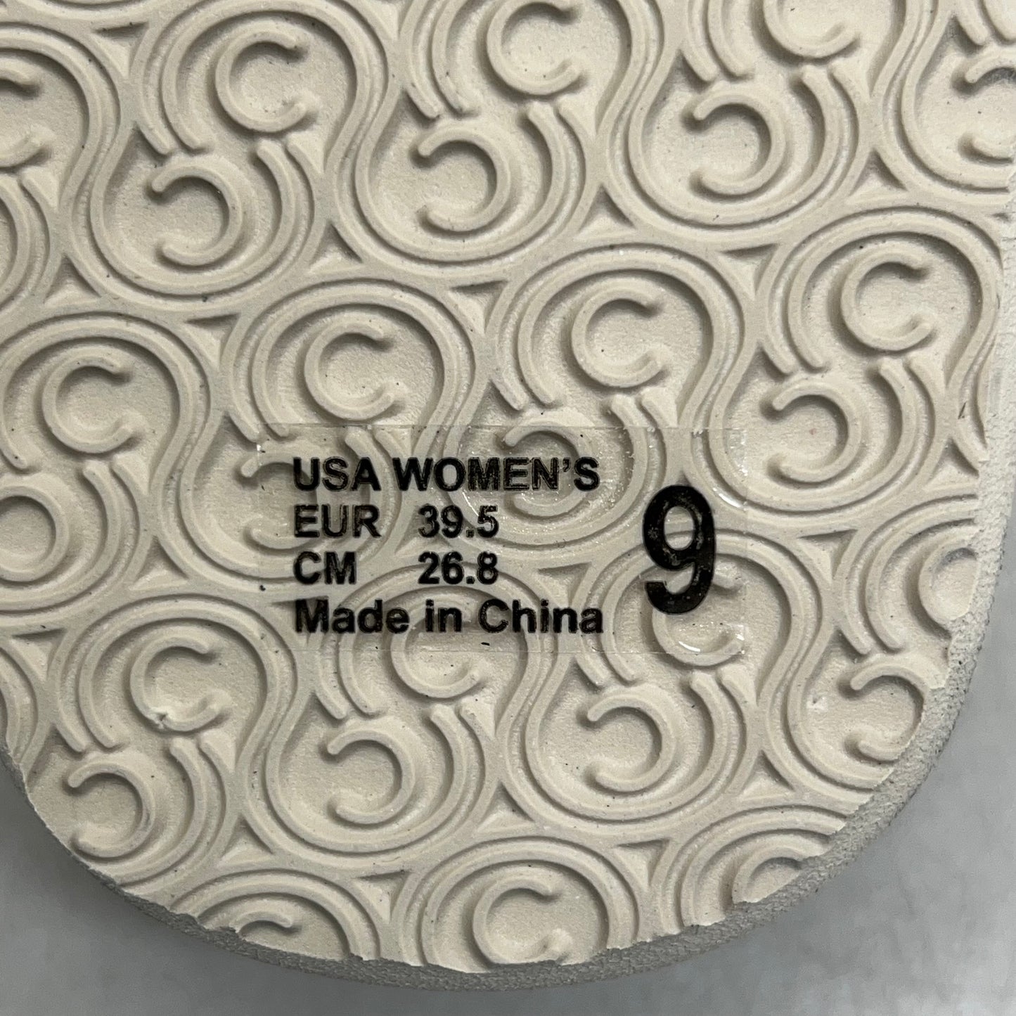 COBIAN Nia's Bounce Synthetic Leather Sandals Women's Sz 9, EU 39.5 Cream NIA25-110-9