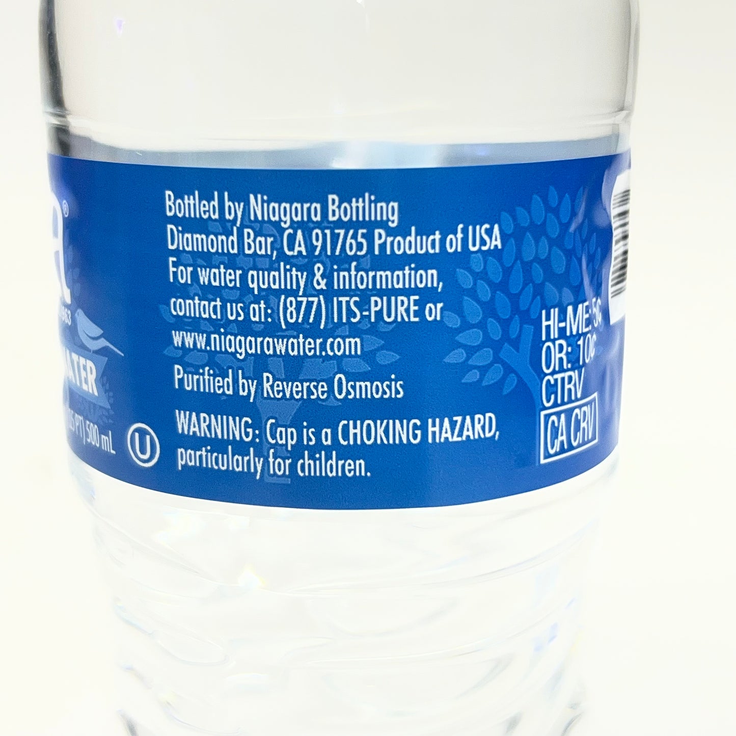 ZA@ NIAGARA (96 BTLS) Let’s Make a Difference Purified Drinking Water 16.9 fl oz BB 04/27