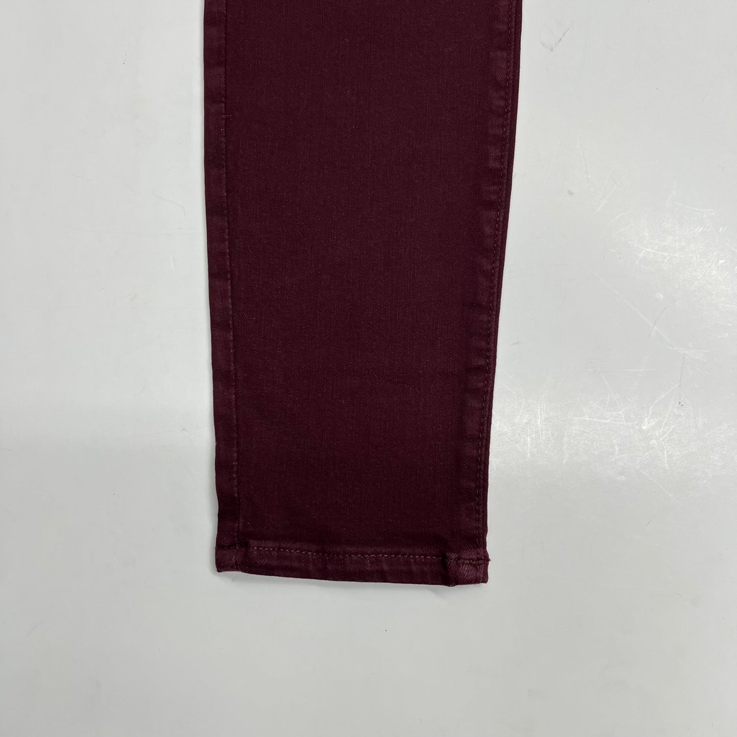 SILVER JEANS CO. Isbister High Rise Skinny Leg Jeans Women's Sz 27/29 Bordeaux