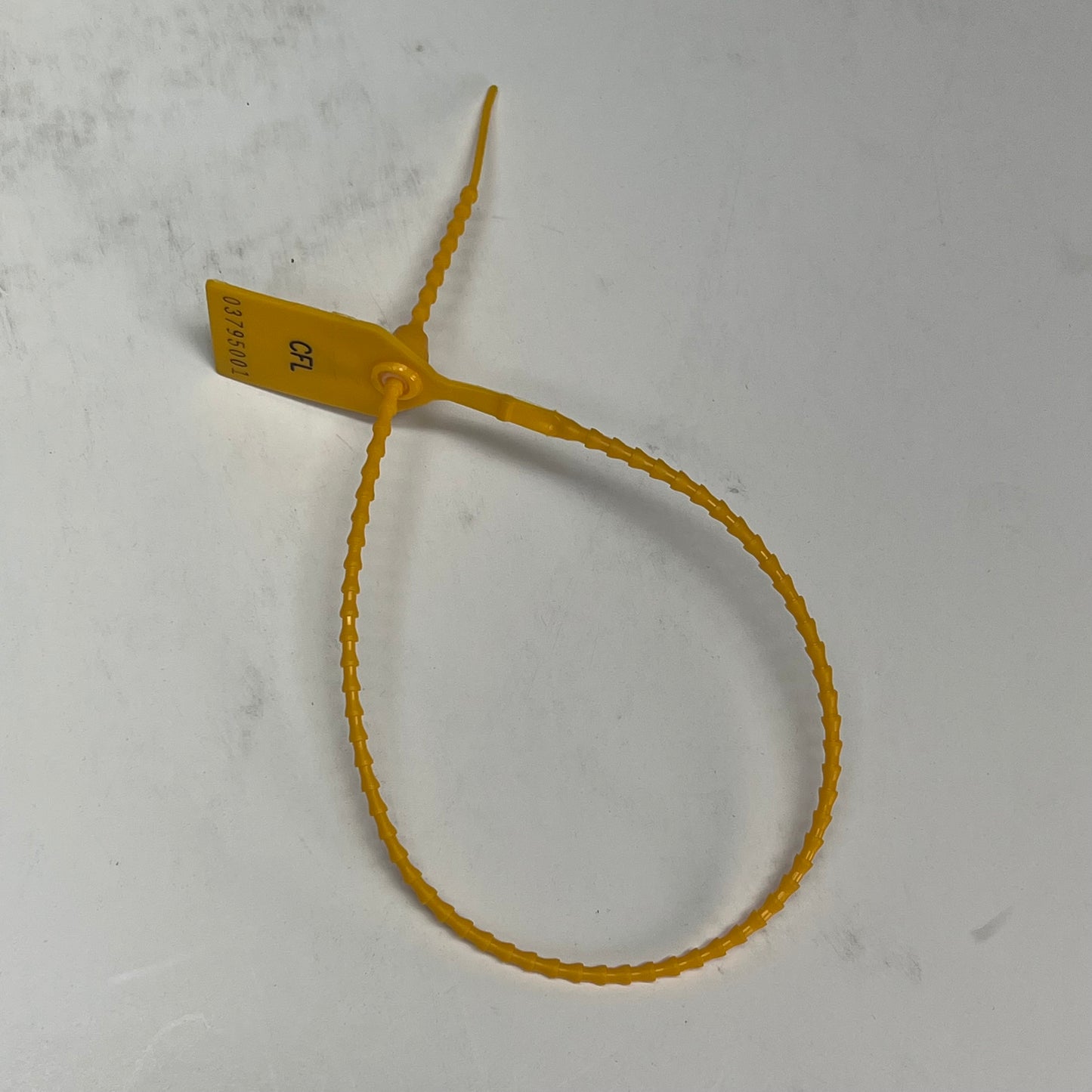 ZA@ CHEROKEE FREIGHT LINES  (1000 PACK) Heavy Duty Zip Ties 17.5" Yellow