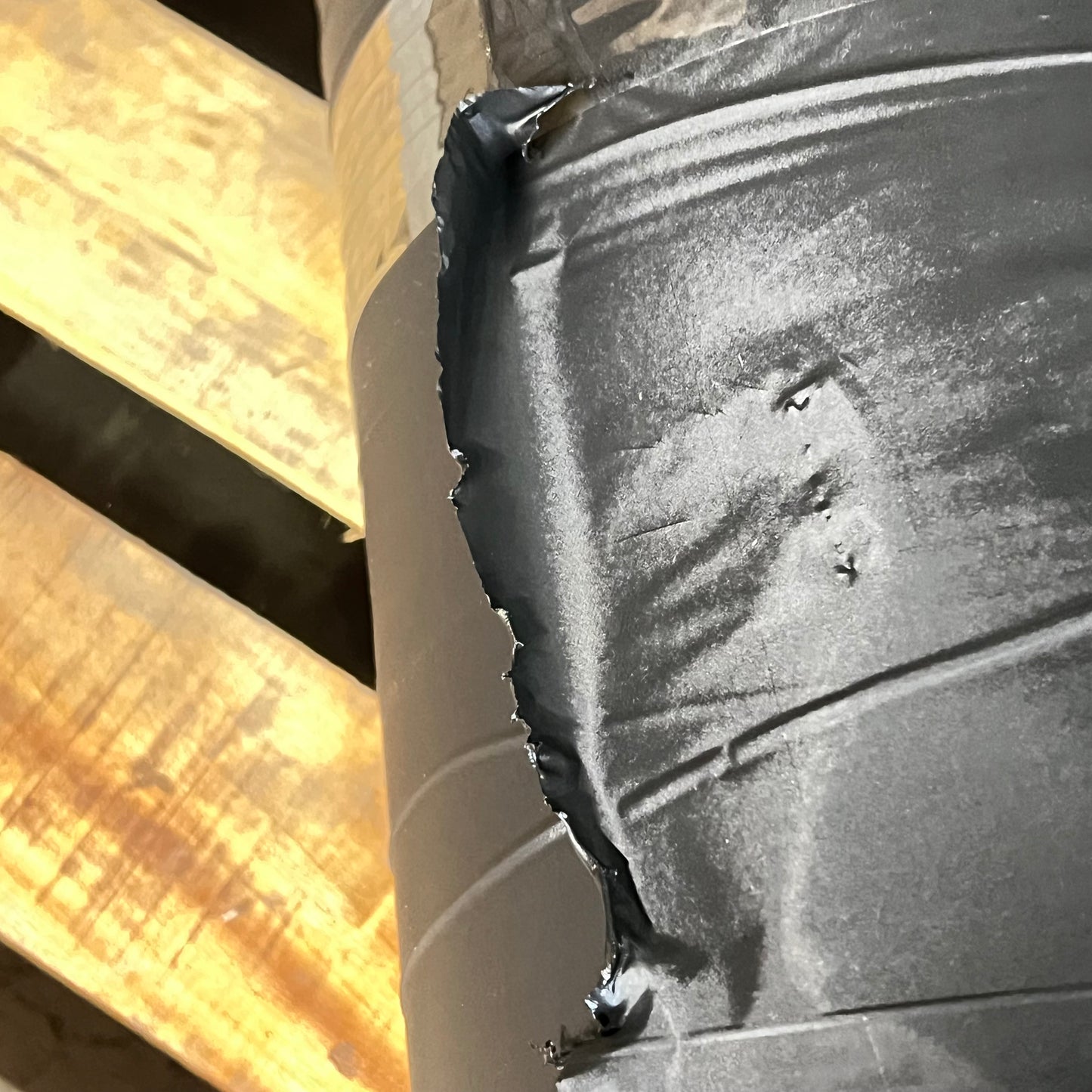 ZA@ Huge!!! Plastic Roll for Covering Floors, Construction Areas & More 48" Width Black