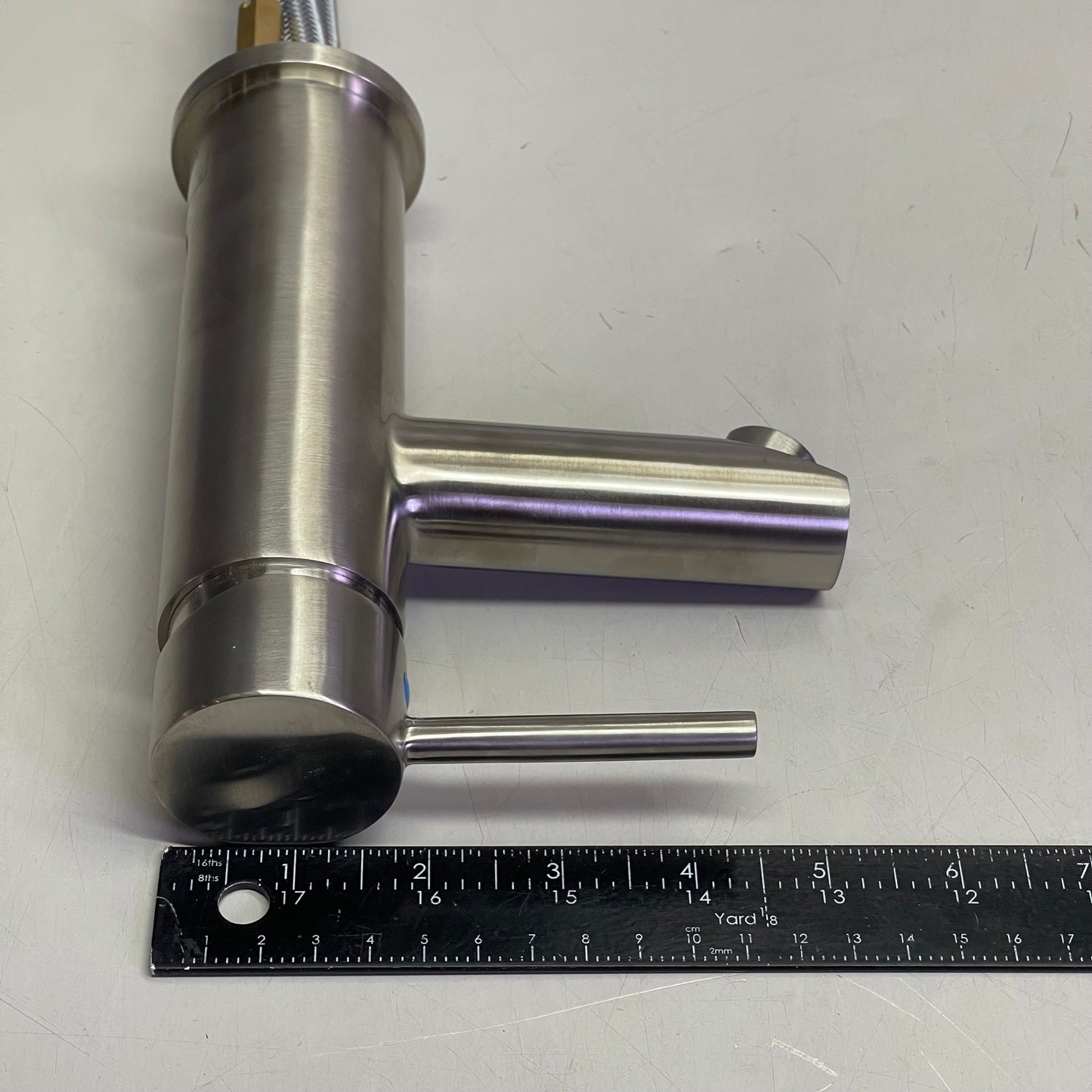 SYMMONS Dia Single Handle Bathroom Faucet Satin Nickel