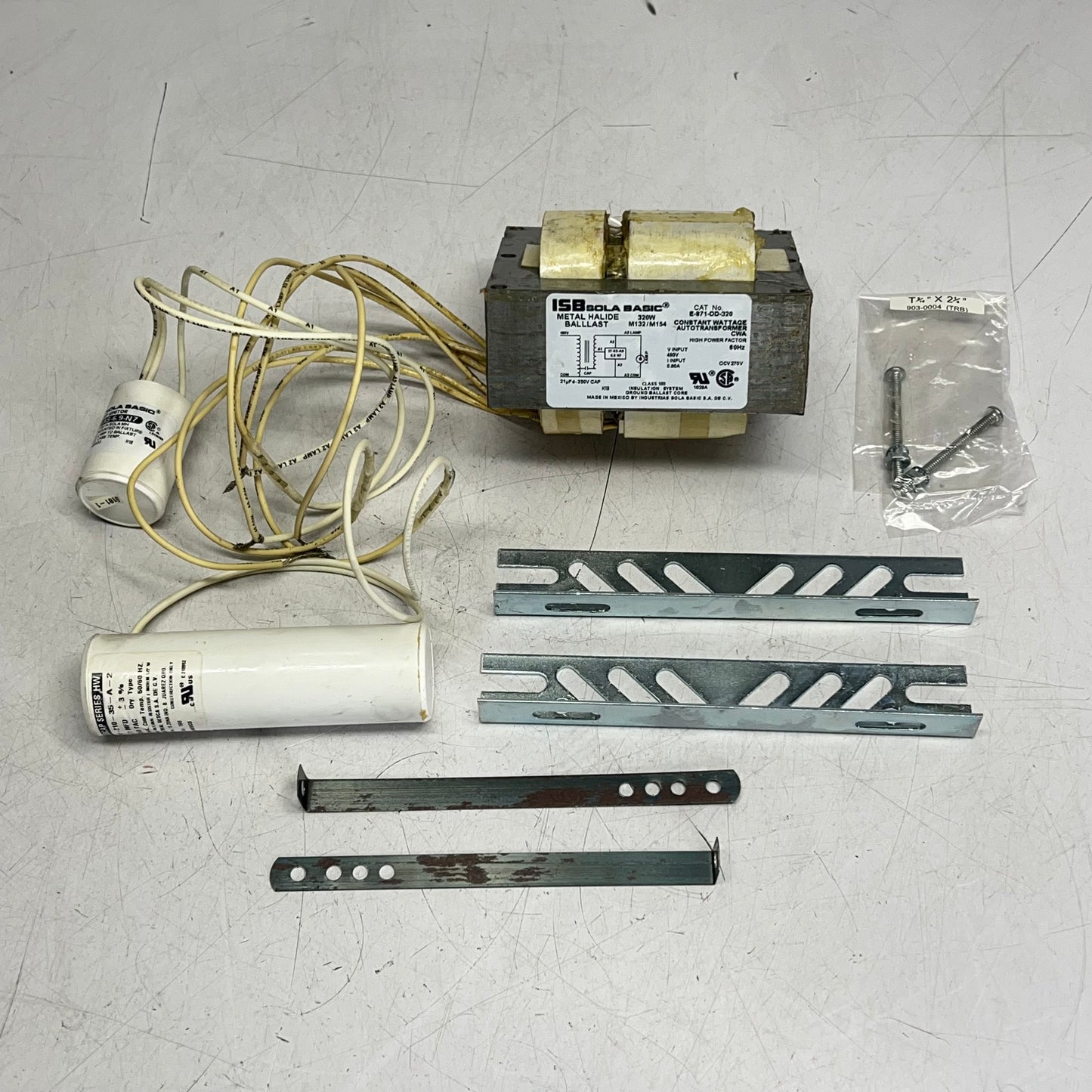 ISB SOLA Pulse Start Metal Halide Ballast Kit 320W 480V E-871-DD-320 (Used)