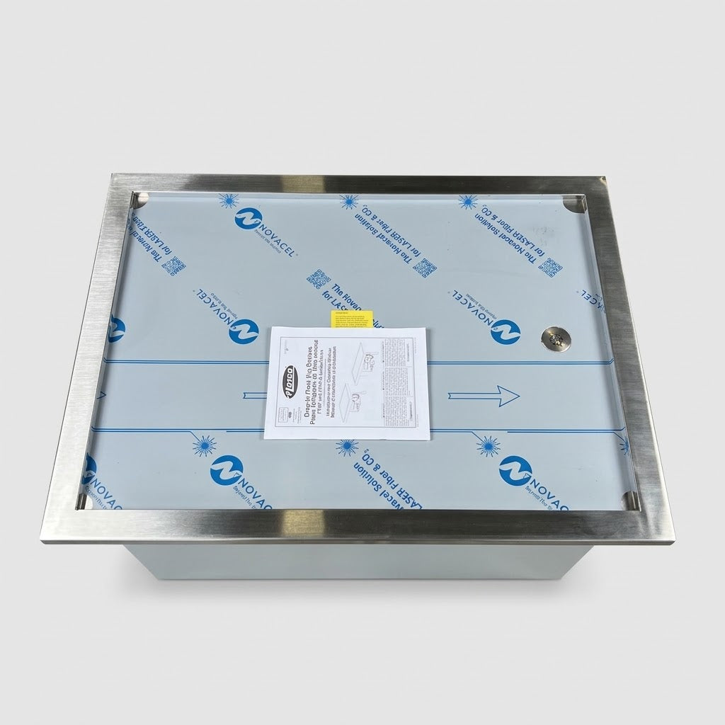 HATCO Refrigerated Cold Display Plate, Drop-in Design Sz 39"L x 29"W x 16"H - FTBP-2 (Bent Frame)