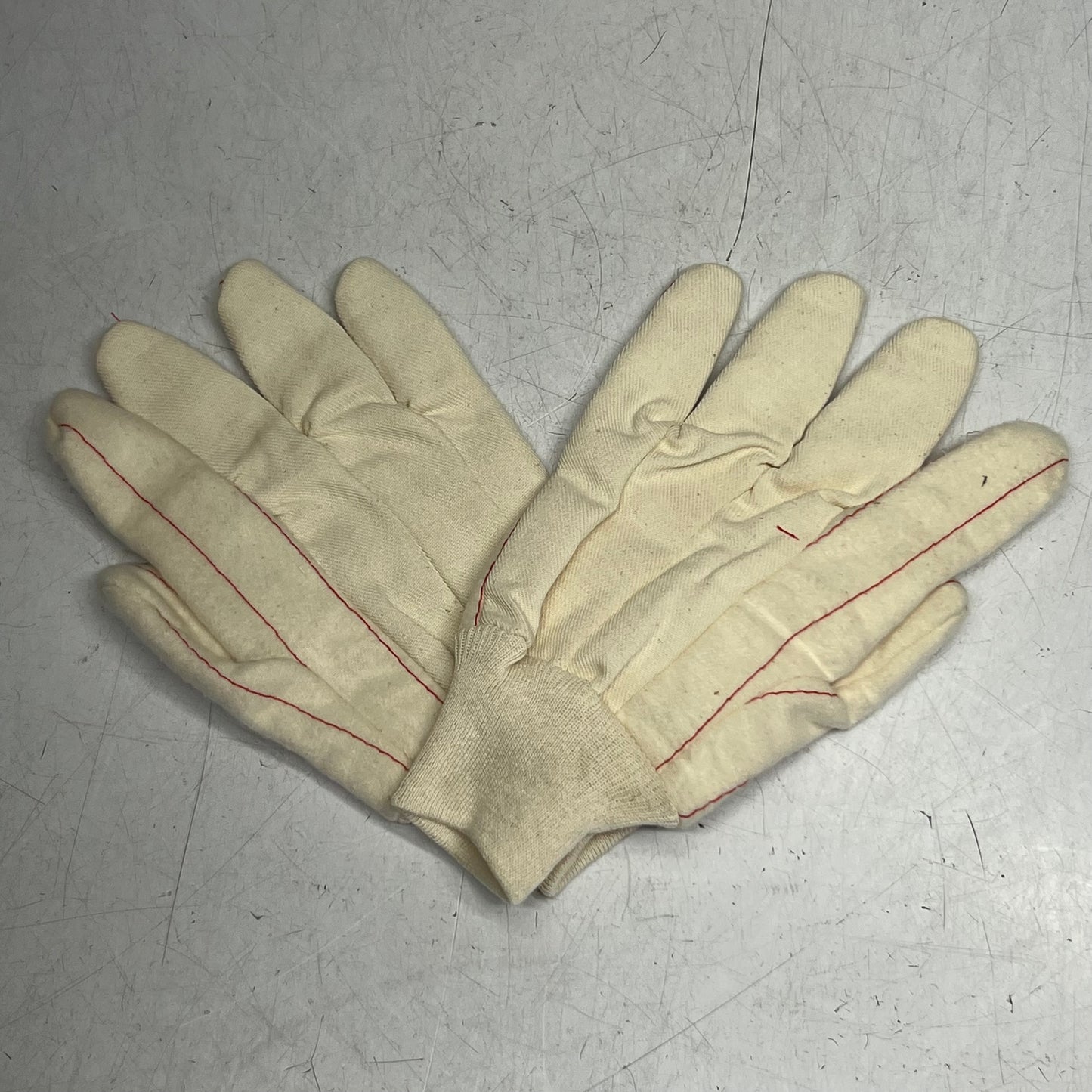 CAROLINA GLOVE (12 Pairs) Men's Safety Gloves Sz Large, Beige F116N0WS