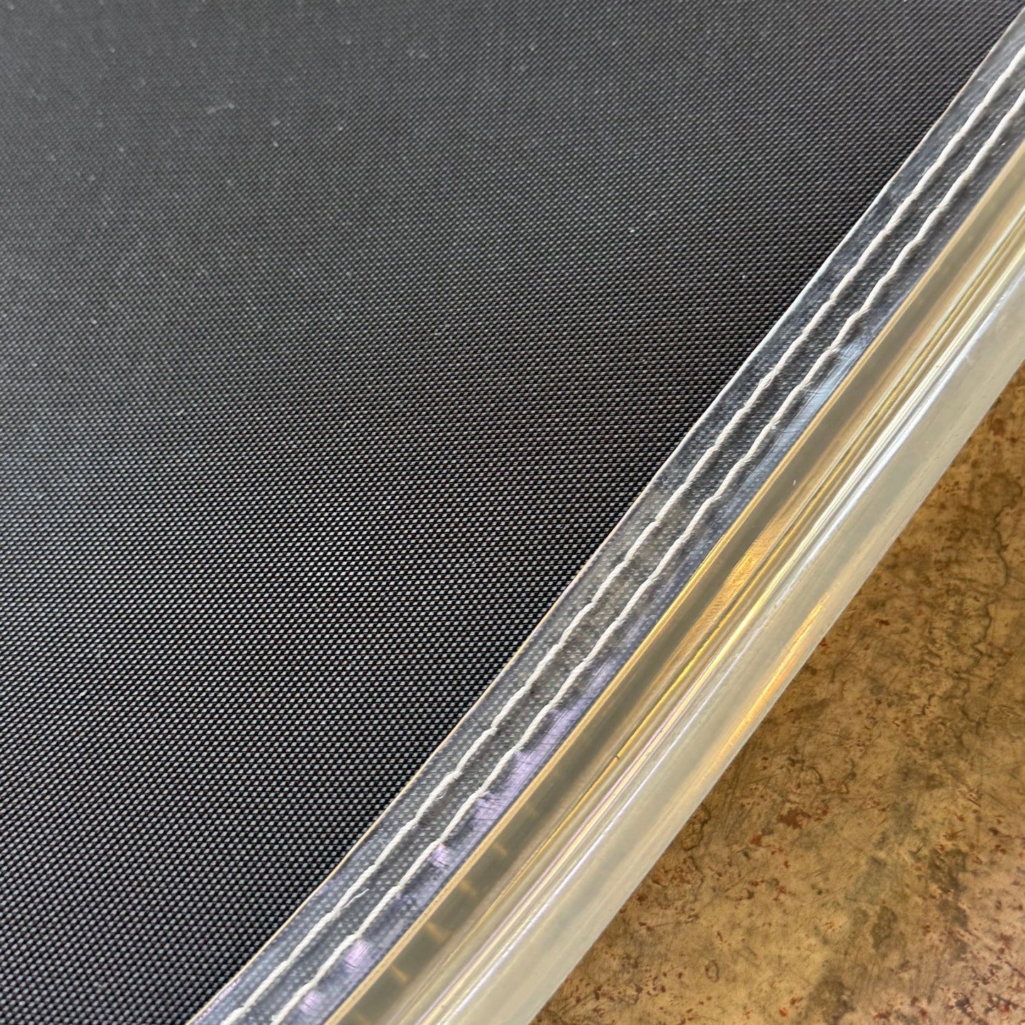 CHIORINO BC BELT Conveyor Belt 39"W x 90"L Black 2T12 U0-V10