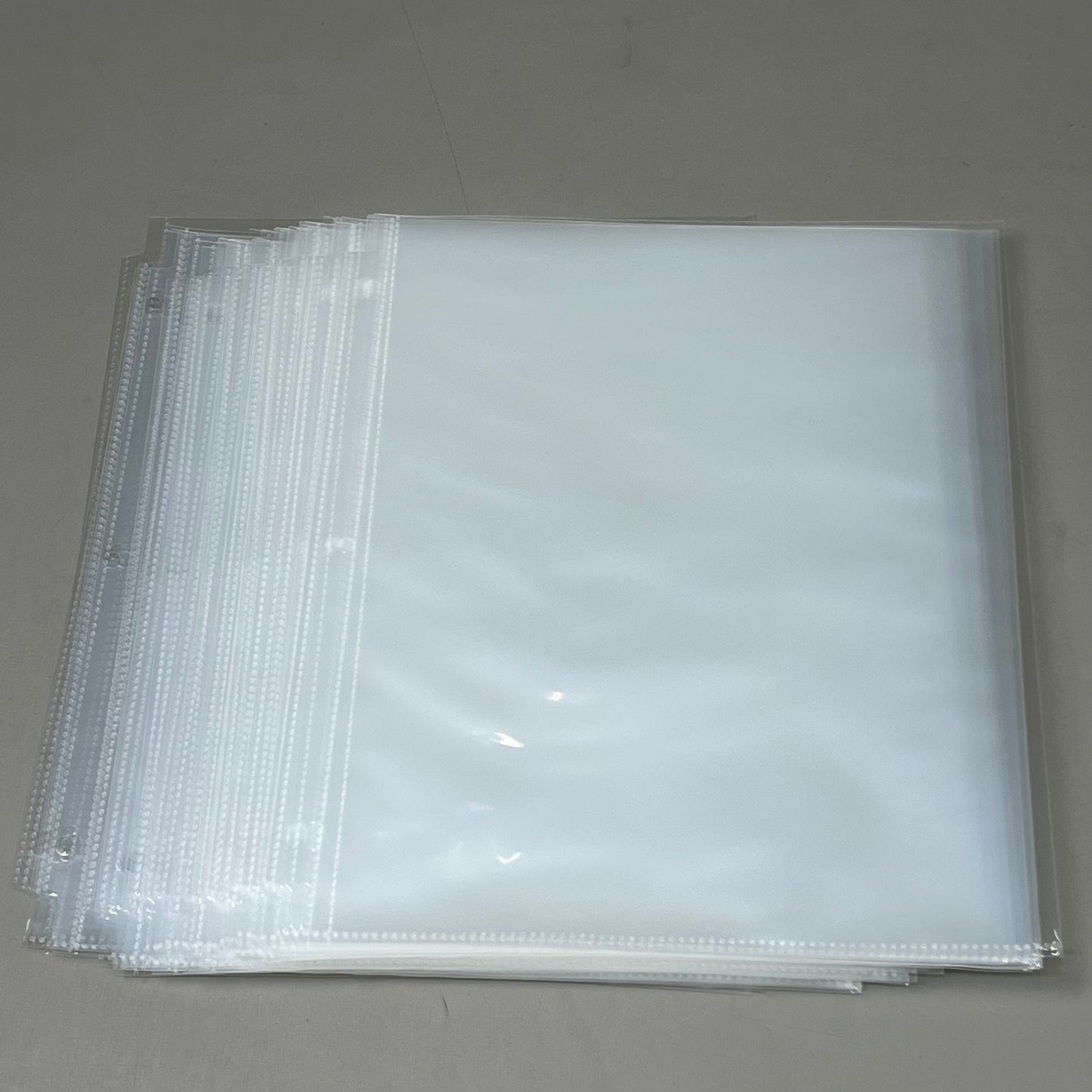 SKILCRAFT (2 PACK) Document Protectors Heavy Weight 3-Hole 8.5" x 11" 50 Sheets