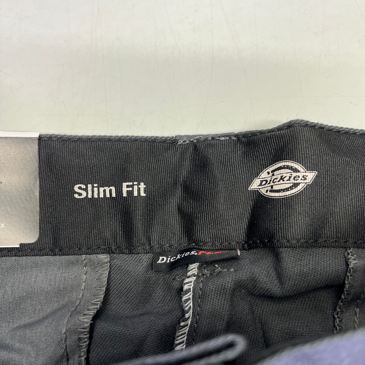 DICKIES Durable Flex Fabric Slim Fit Work Pants Men's Sz 32x32 Charcoal 873FCH