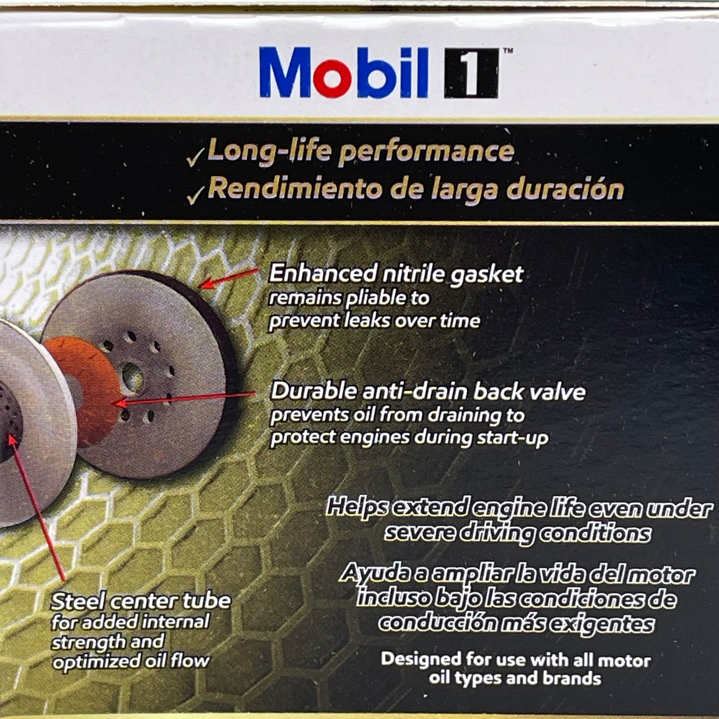 MOBIL 1 (6 PACK) Oil Filters Extended Performance 20000 Miles Hyundai M1-104A