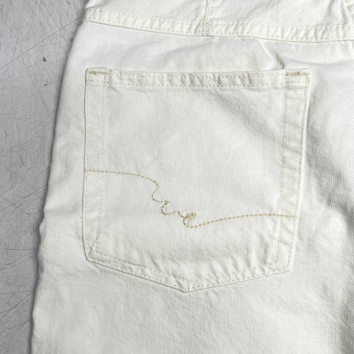 FREE PEOPLE We the Free Montana Shorts Knee Length Women's sz 27 White OB2181075