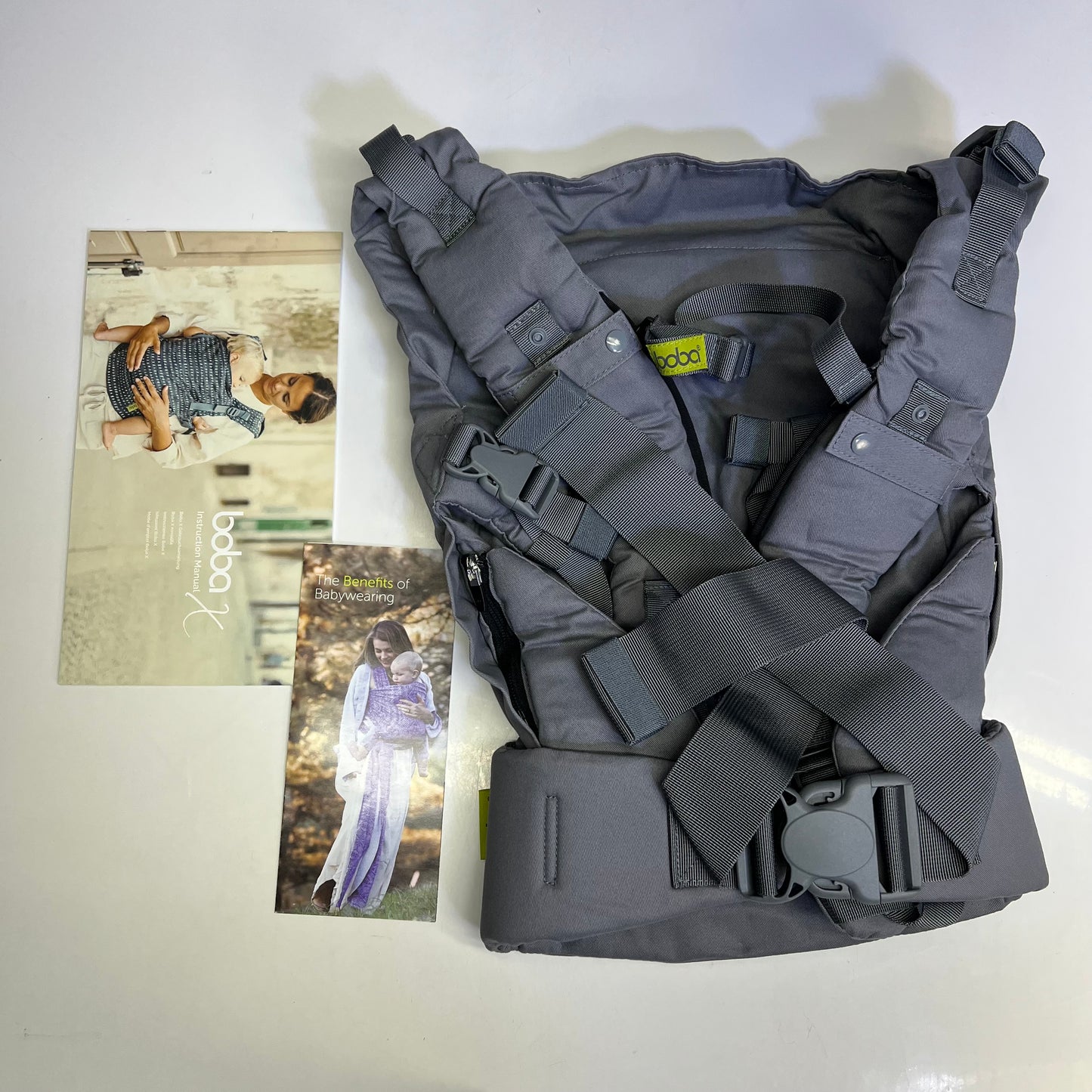 ZA@ BOBA X Baby Carrier Easy Adjustable For 0 To 36 Month Or 7lbs - 45 Lbs Gray BCX-001 GREY A