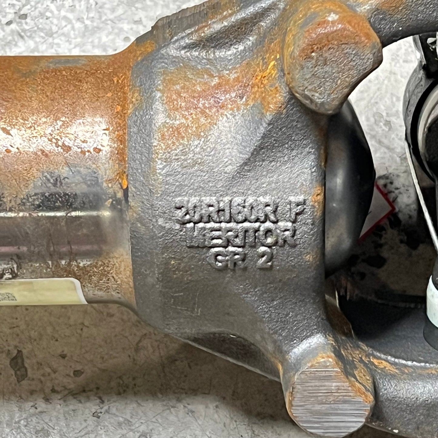 MERITOR RPL20 Genuine Tandem Interaxle Drive Shaft 20RHS003B043 (Used-Rusty)