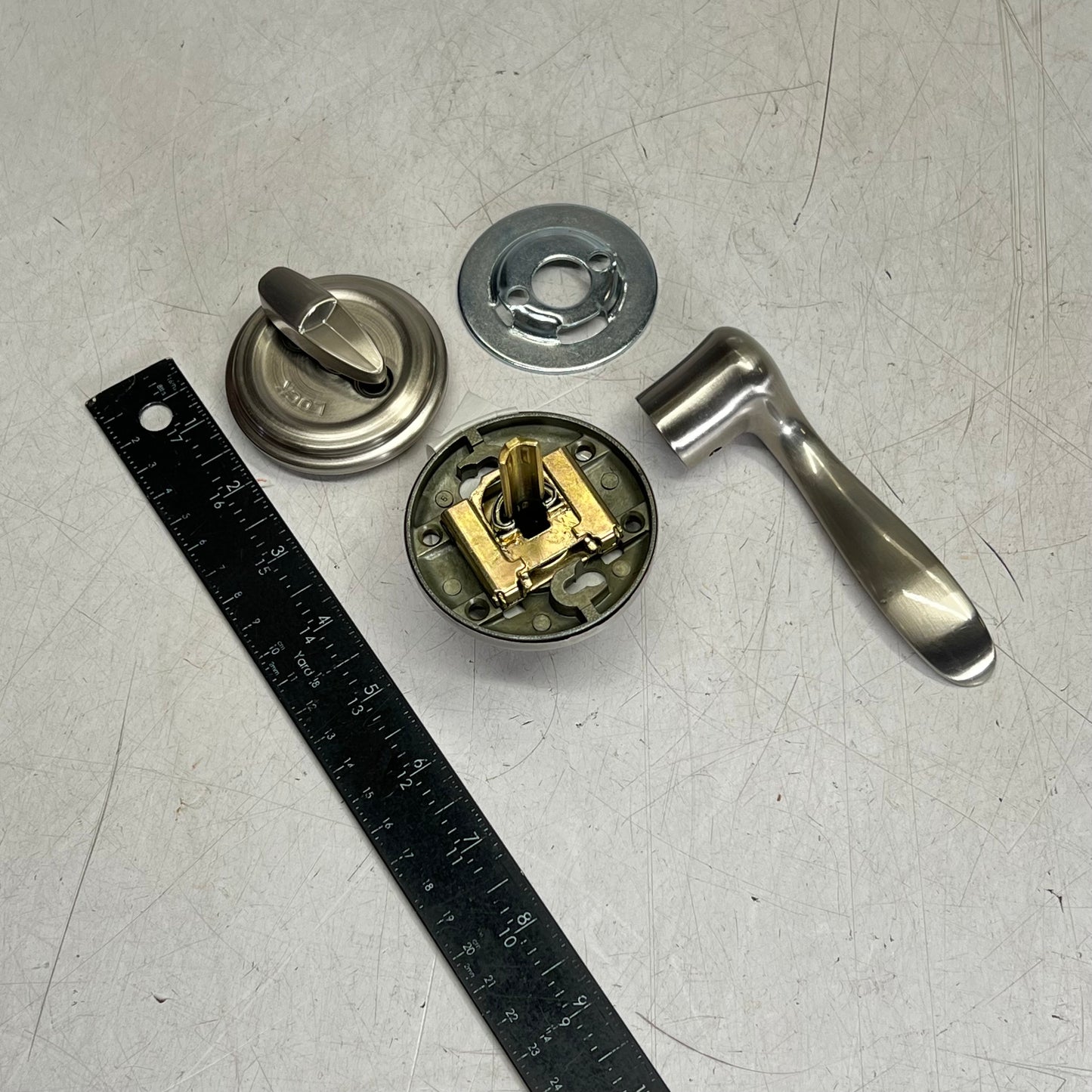 KWIKSET Tustin Trim Pack for 687 / 800 Handlesets Satin Nickel 99660-308