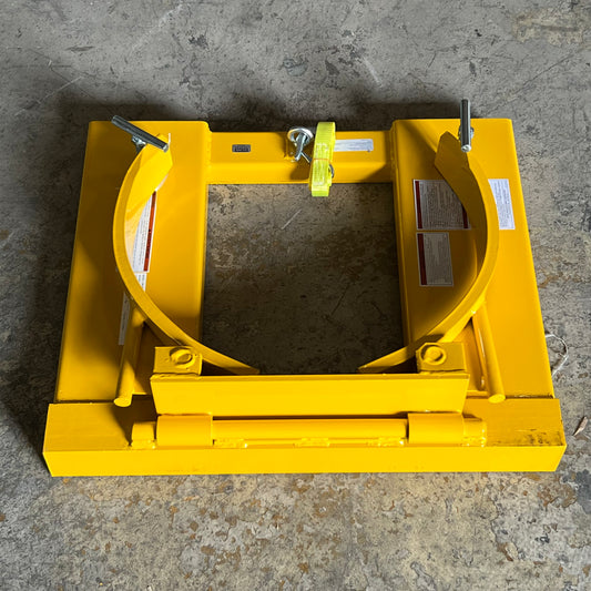 ULINE Single Drum Grabber Attachment for Forklift 55 Gal./1500 Lbs Capacity H-1843