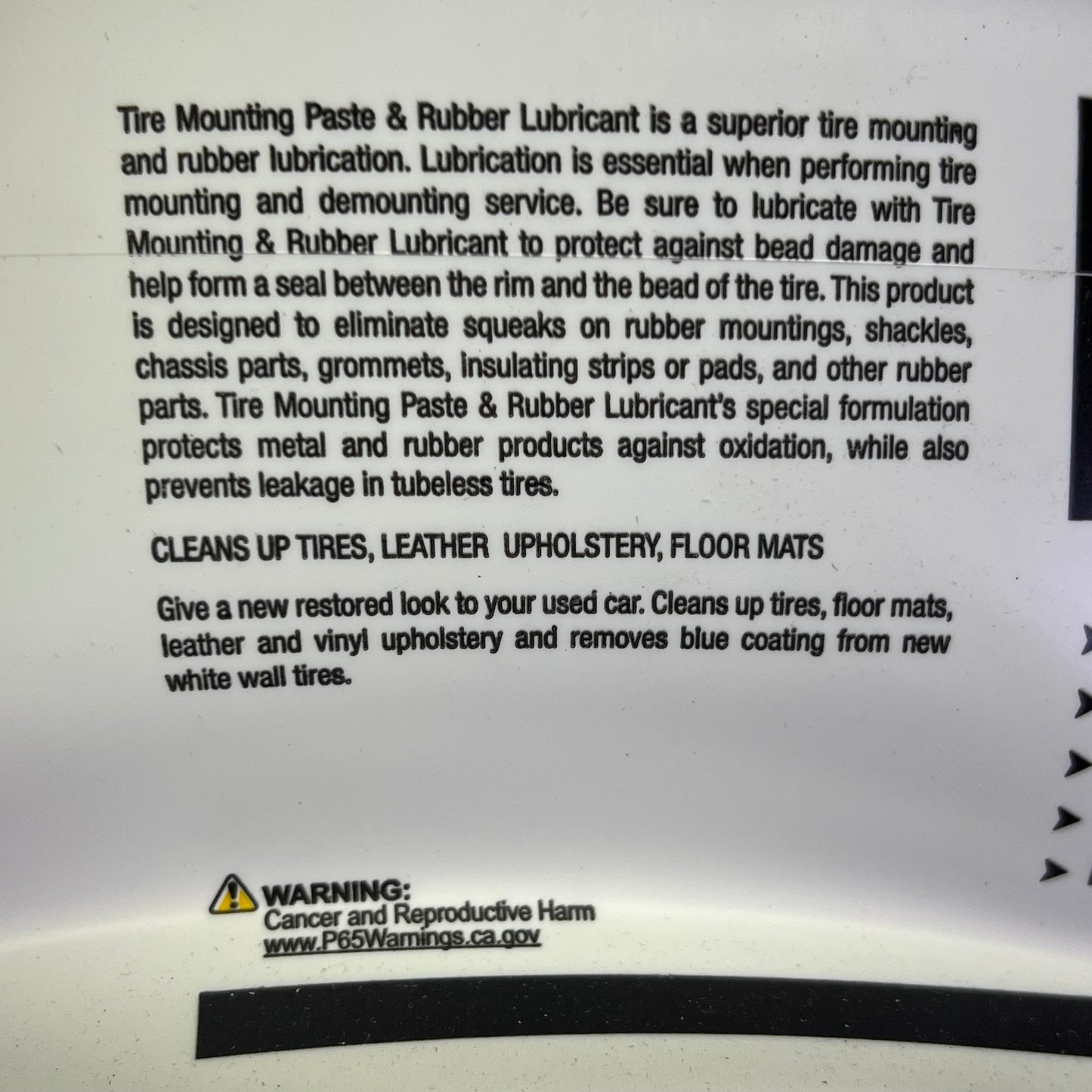 STEELMAN Ready To Use Tire Mounting Paste & Rubber Lubricant Bucket 8 lb 97972