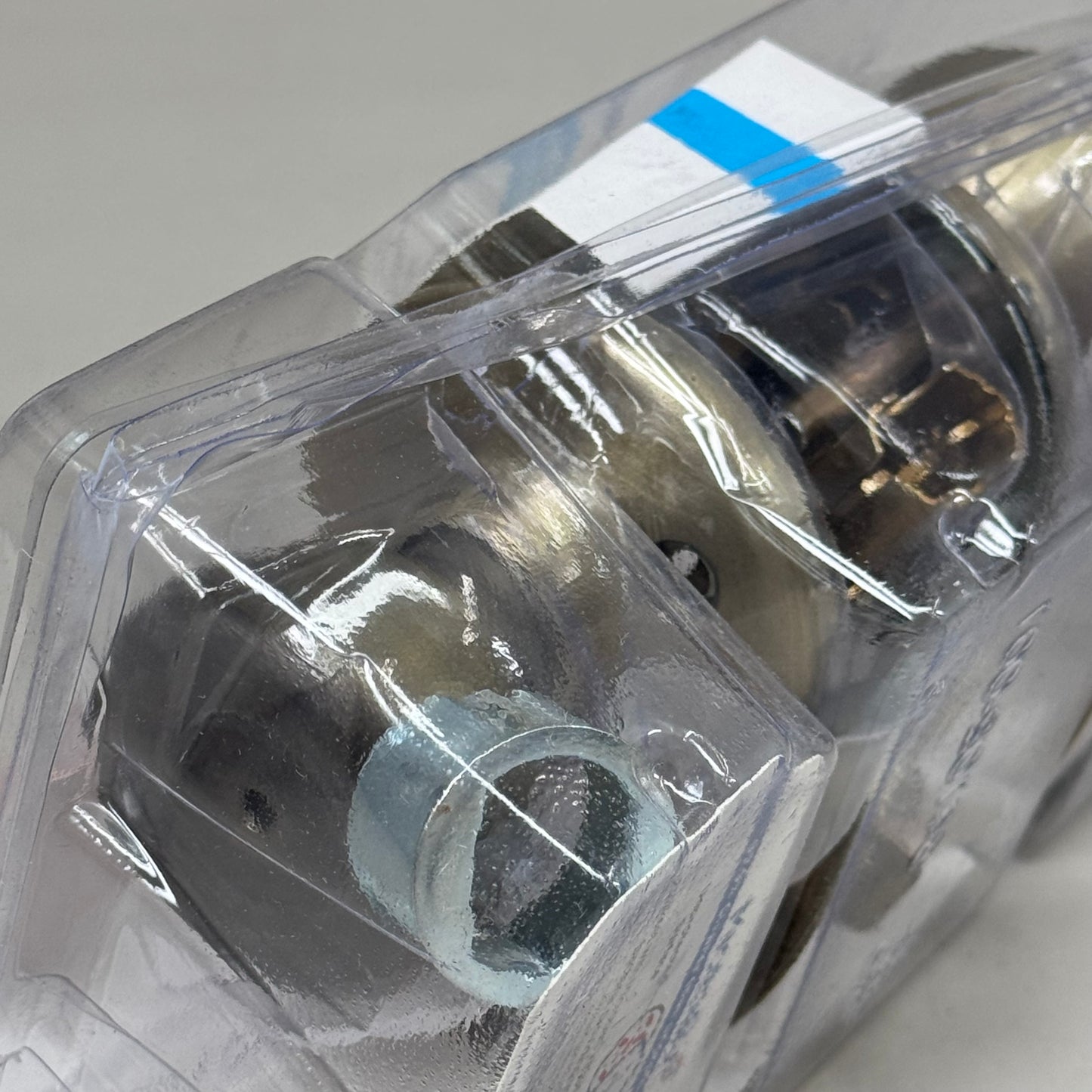 KWIKSET (2 PACK) Bed & Bath Microban Privacy Lock Antique Brass Finish 93001-869