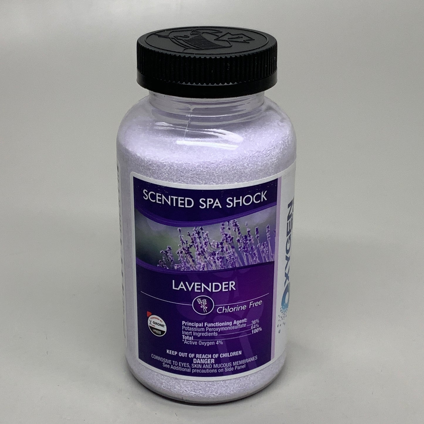 OXYGEN SPAS (3 PACK) Scented Spa Shock Chlorine Free Lavender 1.875 lbs