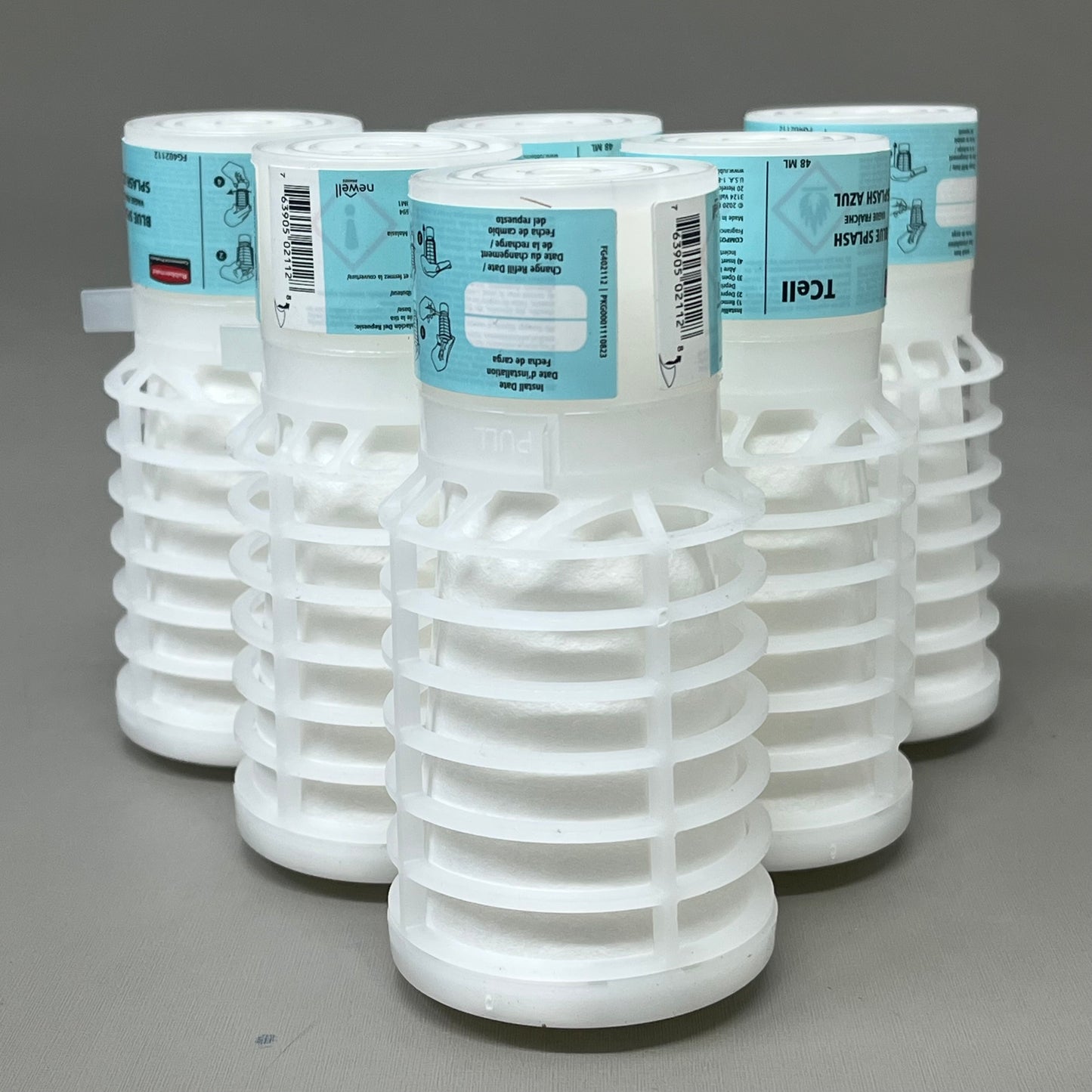 RUBBERMAID Continuous Air Freshener Cartridge - Blue Splash S-18742