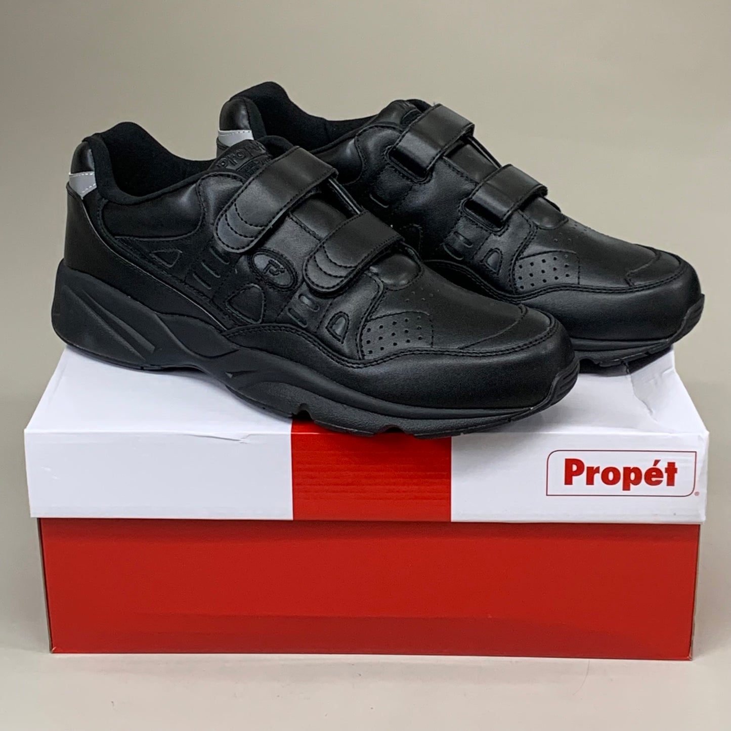 PROPET Stability Walker Strap Sneaker Shoes Men's SZ 13 Black M2035B-N-13