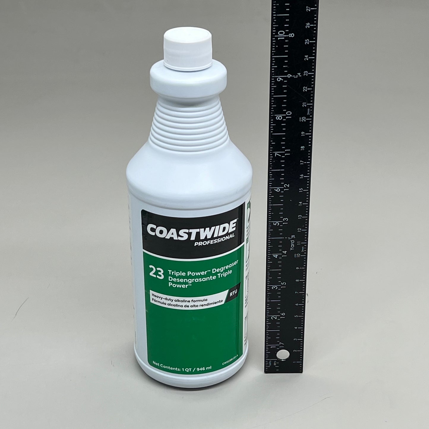 COASTWIDE (6 Bottes) 23 Triple Power Degreaser Alkaline Formula 1qt CW393032-A