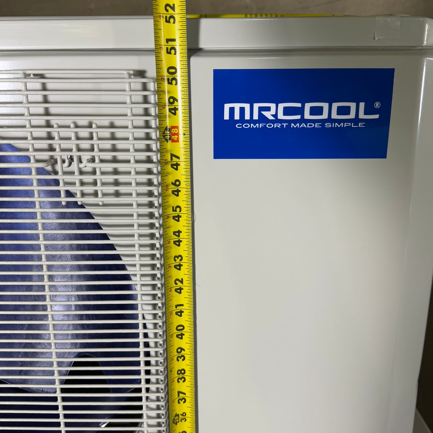 MRCOOL DIY Split Type Air Conditioner Sz 52” H x 34” L x 14” W (Minor Damage)