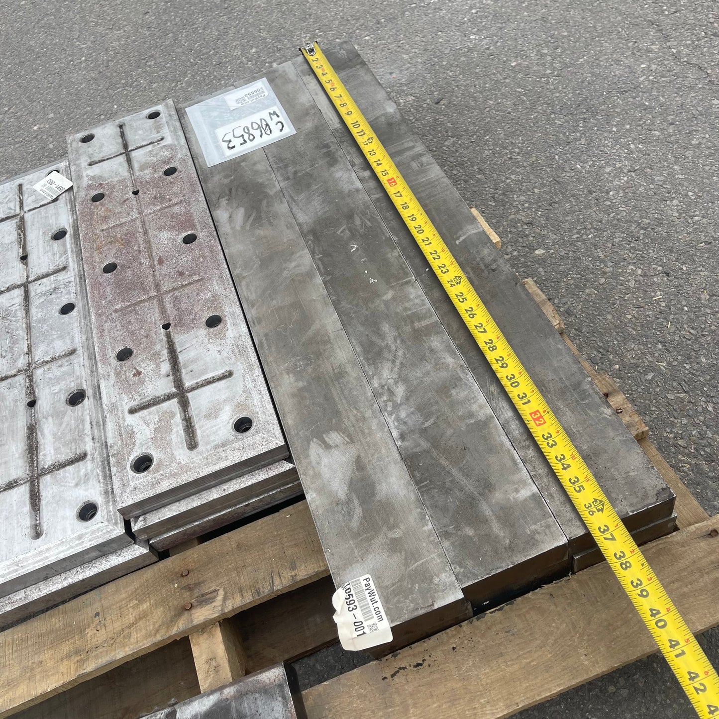 Z@ Pallet of MIXED Steel Pieces for Machining/Metal Working (AS-IS)