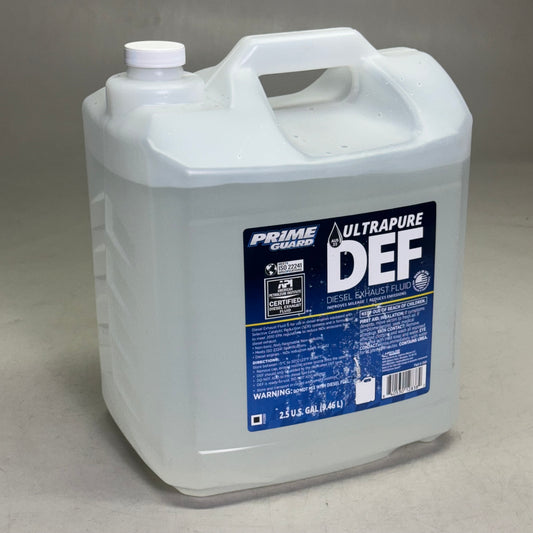 PRIME GUARD Ultrapure Diesel Exhaust Fluid 2.5 gal White PRIM00250
