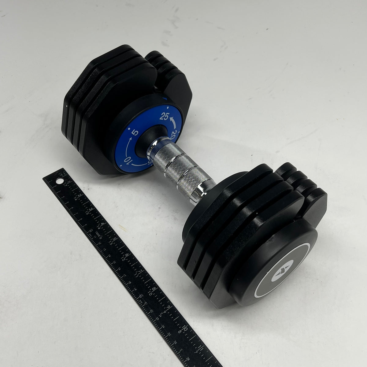 XTERRA FITNESS Adjustable Dumbbells Nylon & Steel 5-25lb Black 1257122308007667