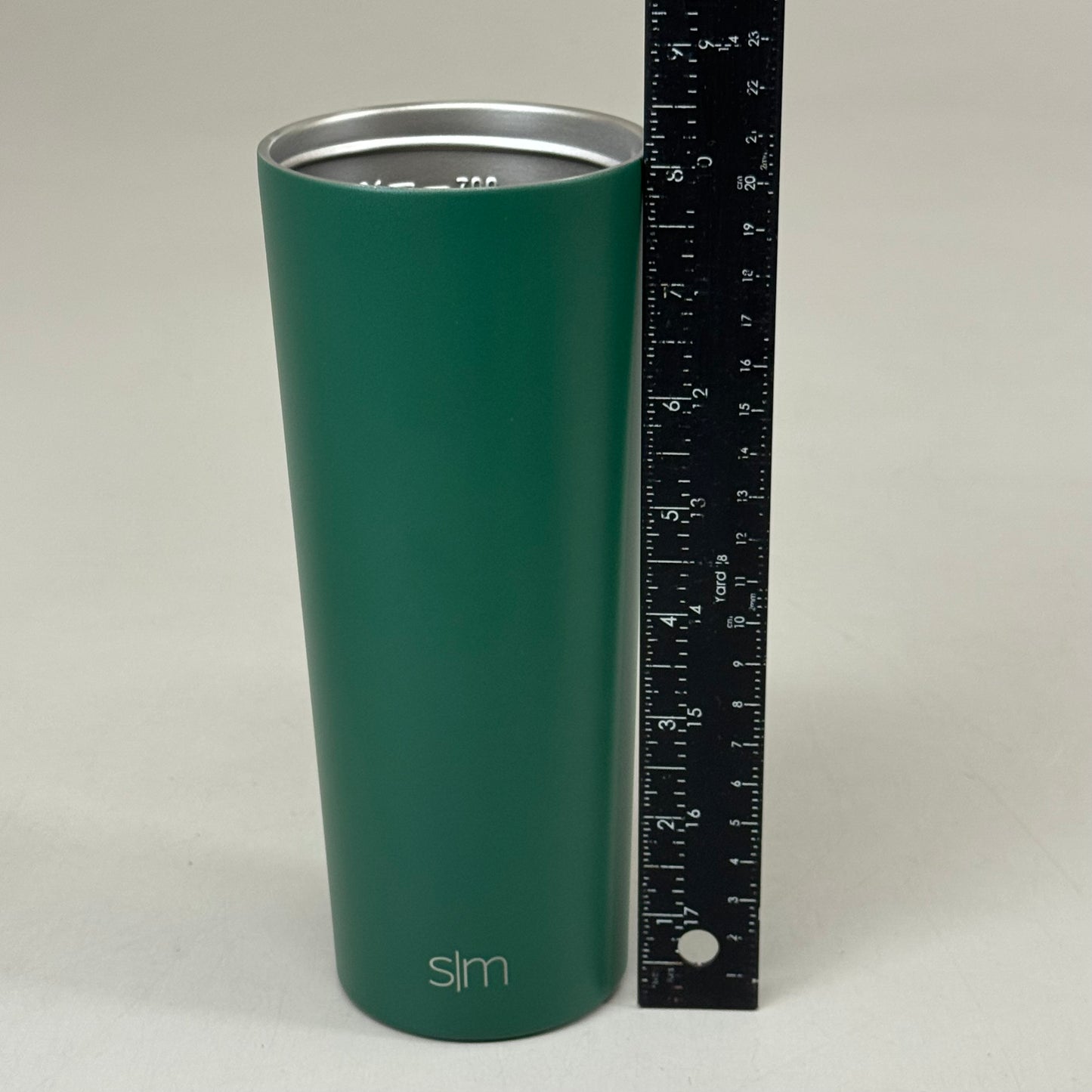 SIMPLE MODERN Stainless Steel Shaker Bottle W/ Ball 24oz Green CLS-RLY-24-GLF