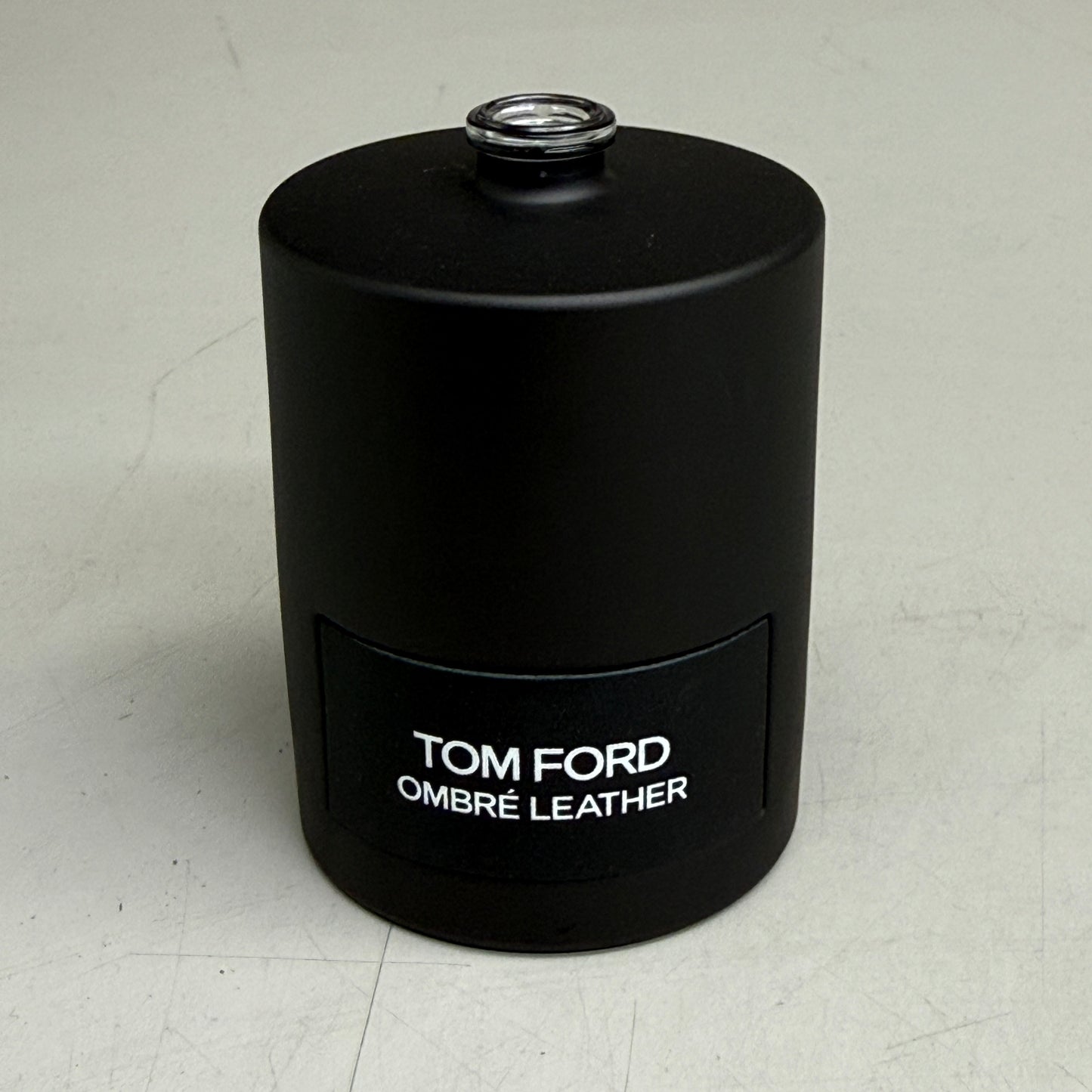 TOM FORD Ombre Leather Eau De Parfum Collectible EMPTY BOTTLE 3.4 oz 100ml Black