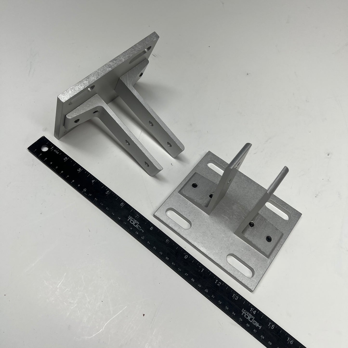 80/20 INC (2 PACK) 15 Series Floor Mount Base Plate Anodized Aluminum 2390