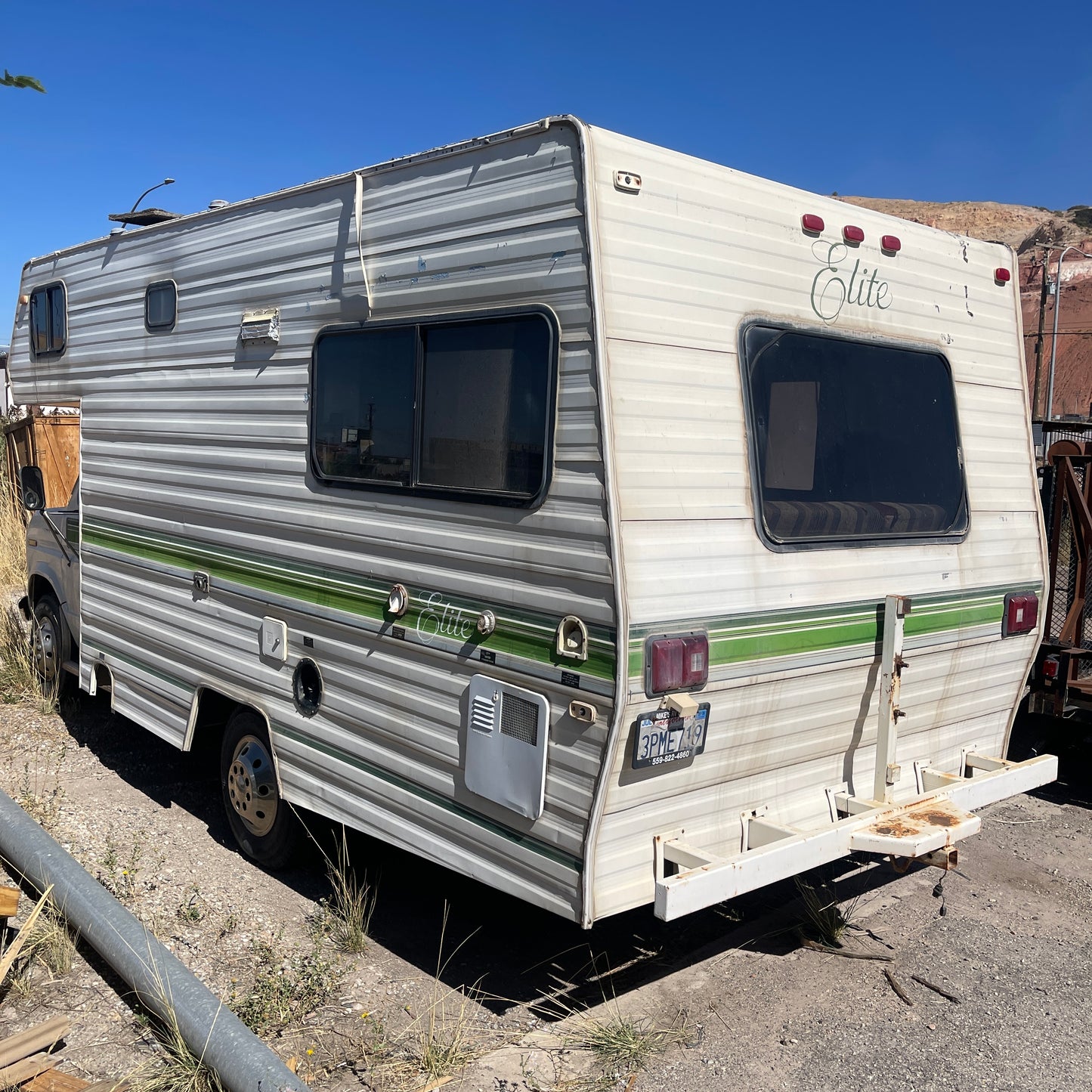 1988 FORD Ecoline 350 ELITE RV / Camper (Starts, Runs, AS-IS)