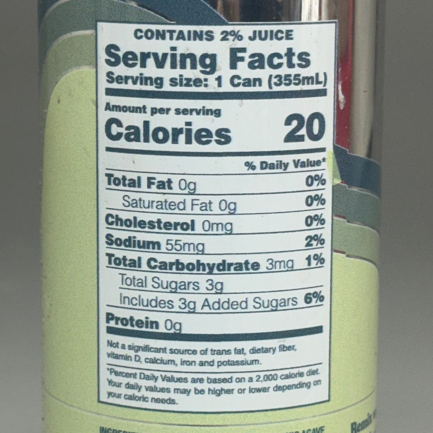 ZA@ REMIX (12 PACK) Tres Citrus Margarita Lime/Sweet Orange Non-Alc. 12oz BB 04/2025 A