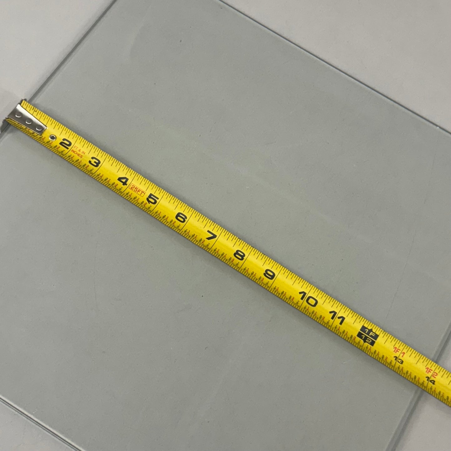 (10 Pack, 1 Box) Tempered Glass For Cubbies 14"x14" Clear CB414