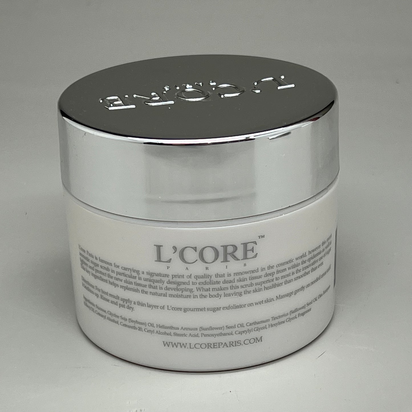 ZA@ L'CORE Gourmet Sugar Exfoliator 8.4 oz BB 24 Months After Opening