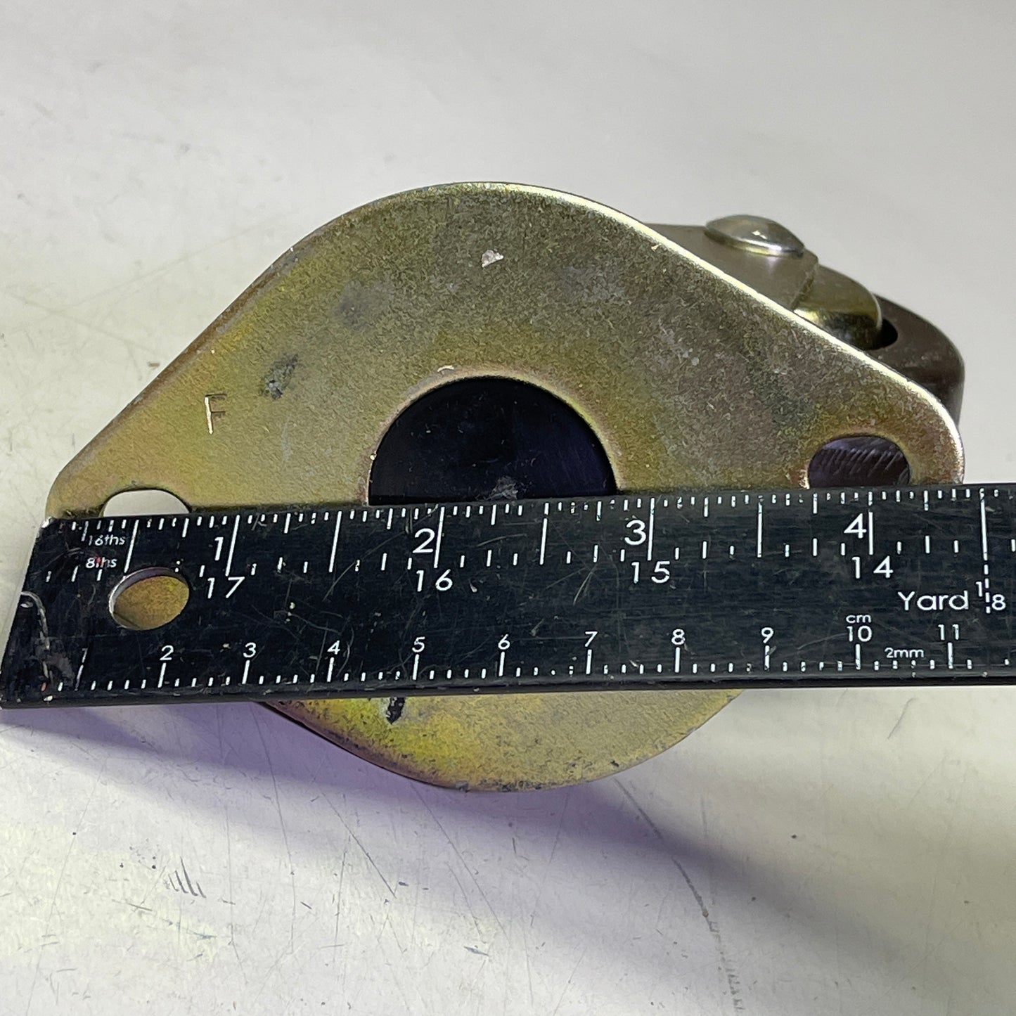 COLSON (4 PACK) Swivel Plate Casters w/ Hard Rubber Wheels 2-3/4" Brown 27015