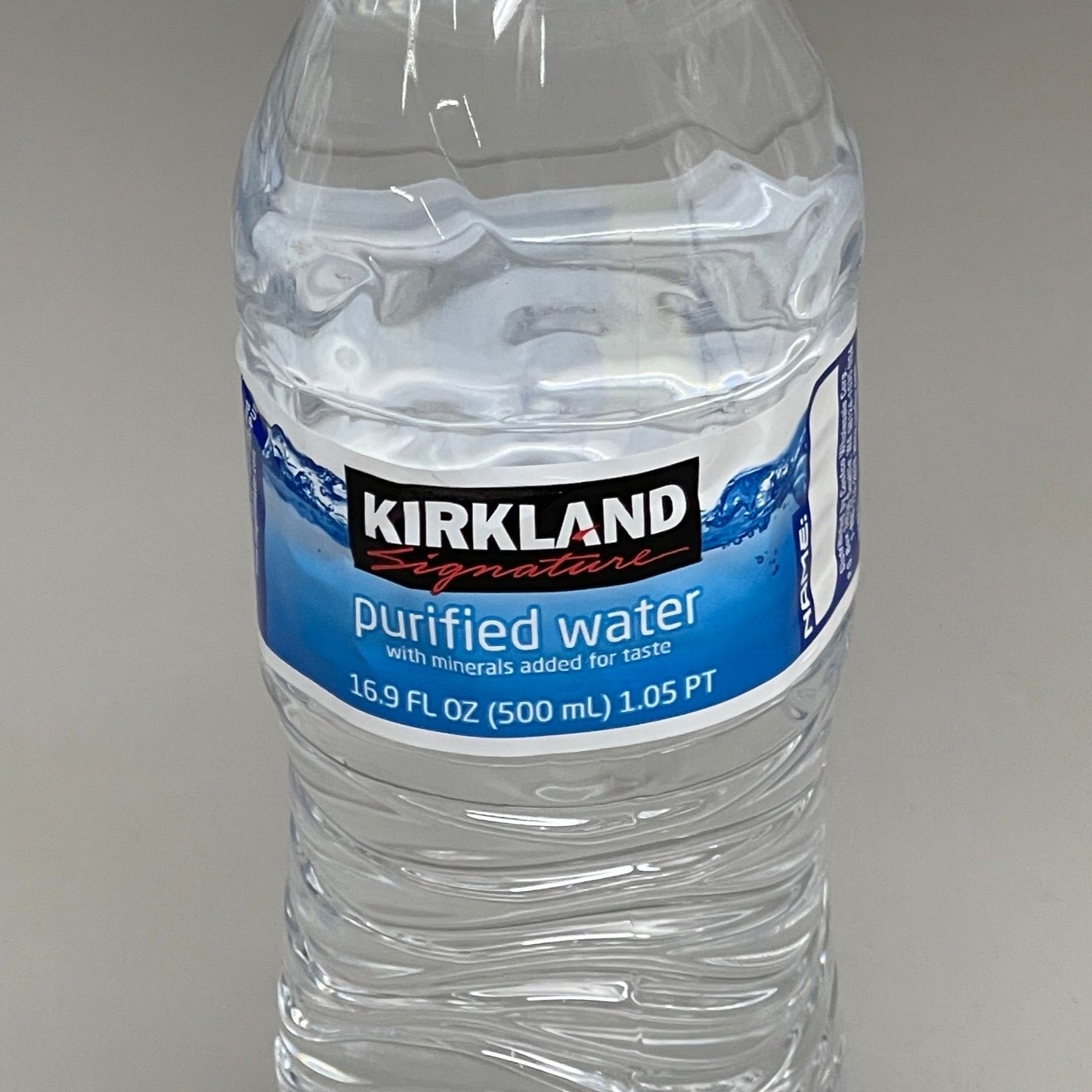 ZA@ KIRKLAND (COSTCO) 320 Bottles! Purified Water 16.9 fl oz BB 04/26