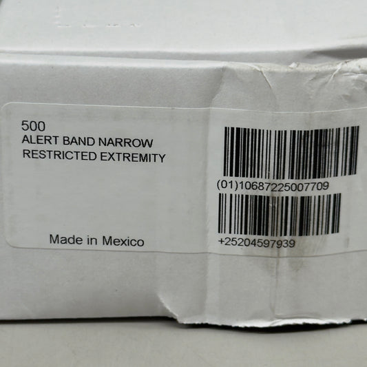 PDC (500 PC) Alert Wrist Band Bracelets Restricted Extremity Pink 5065E-12-PDM