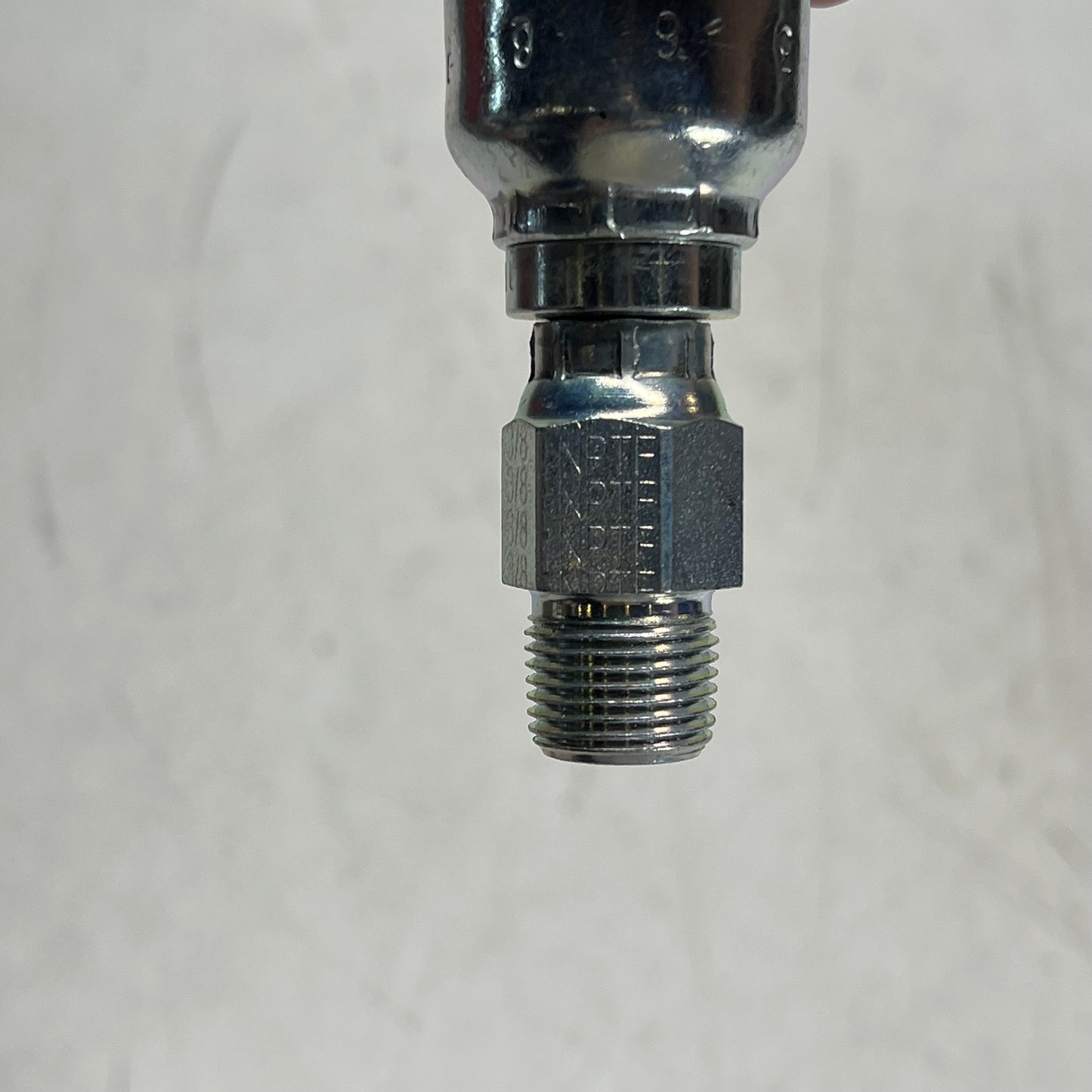 PARKER (4 PACK) Hydraulic Hose Male Npt Swivel Fitting 3/8-18 Thread KP46845
