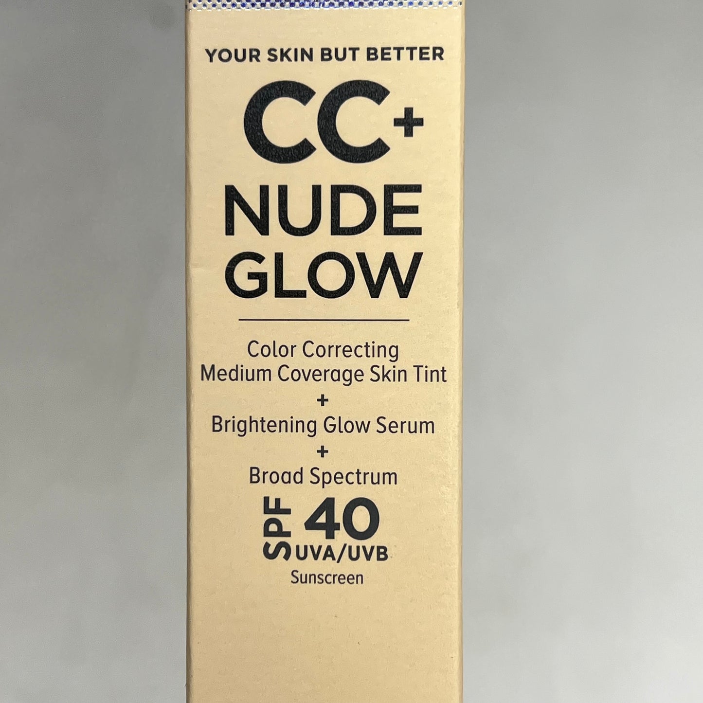 IT COSMETICS Cc+ Nude Glow Lightweight Foundation W/ Spf 40 1.08oz Light Medium