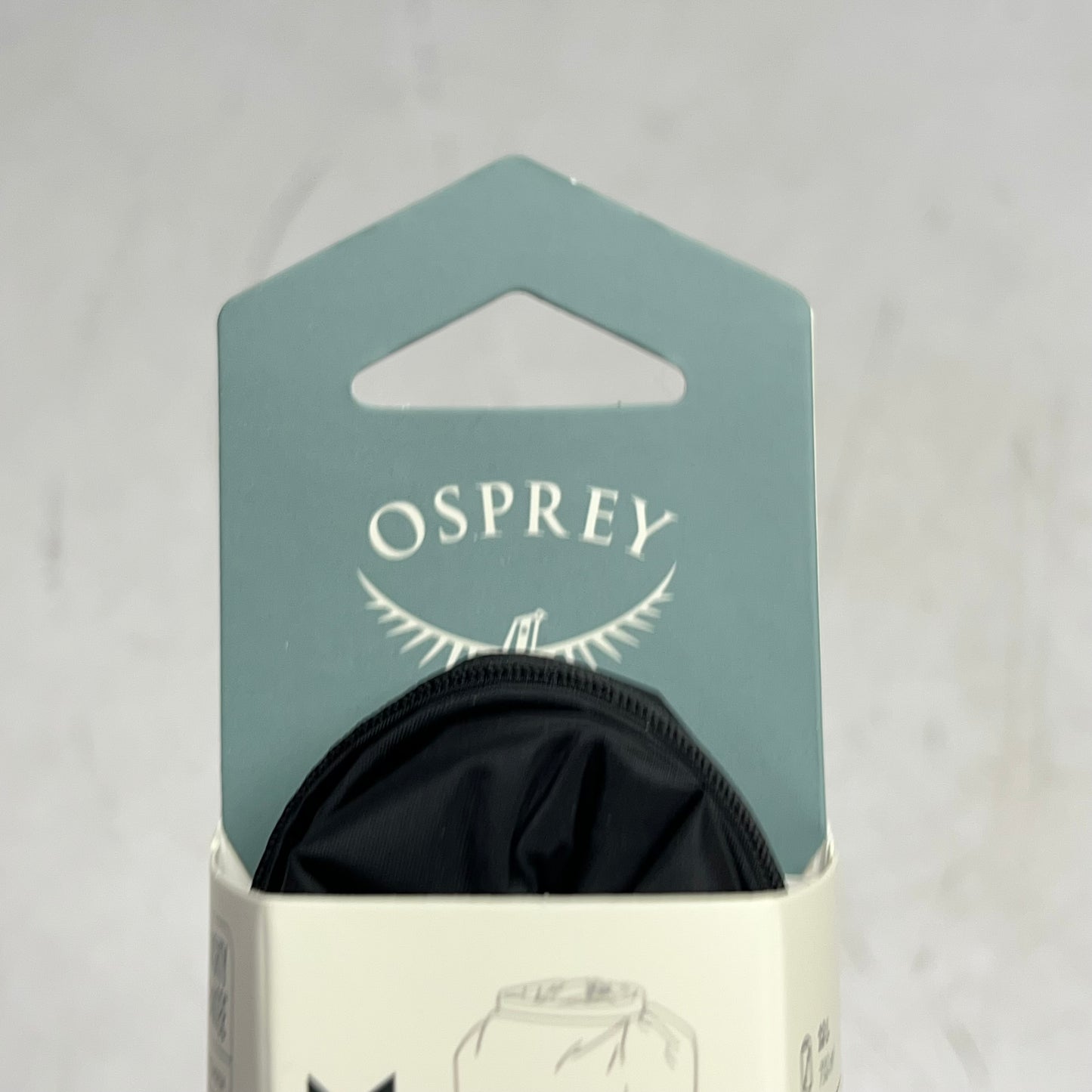 OSPREY Ultralight Dry Sack Roll Top Water Proof Fabric & Seams 12 L Blk 10004937