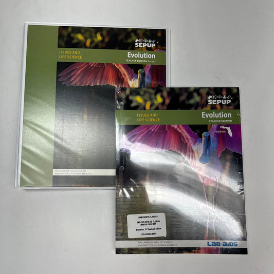 LAB AIDS Issues & Life Science Evolution 3rd Ed Teacher Edition Revised & Binder