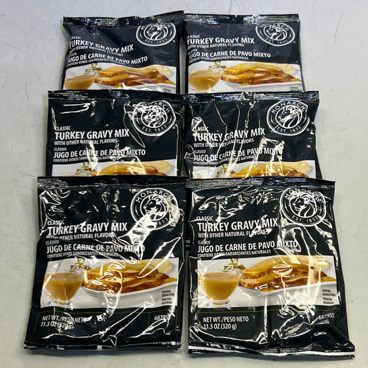 ZA@ MONARCH (6 PACK) Turkey Gravy Mix 11.3 oz 687955 A